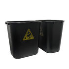 35L PP plastica quadrata contenitore di rifiuti antistatici ESD elettrostatico bagno pulito scatola utensili cestino