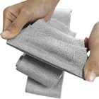 90% poliestere 10% fibra di carbonio tubolare ESD costola antistatica tessuto a maglia circolare per manette