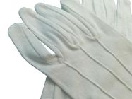 Elettricità statica 100% degli anti guanti statici dei guanti del tessuto di cotone anti per l'Assemblea di elettronica