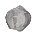 Tessuto senza polvere del poliestere di ESD del Velcro maschio sicuro durevole del cappuccio W Mesh Size Adjust W