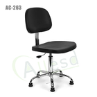 Sedia antistatica ESD girevole a 360° PU per camera bianca ergonomica da ufficio