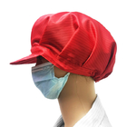 Fibra antistatica del carbonio del poliestere 1% del cappello 99% di ESD per le officine industriali