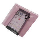 Anti rosa trasparente d'imballaggio senza coperchio su misura della borsa del PWB ESD di elettricità statica