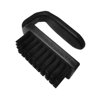 Il nylon rizza il PWB che l'anti strumento di pulizia statico U della spazzola di ESD scrive la plastica a macchina nera