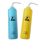 Uso industriale d'erogazione sicuro antistatico giallo della bottiglia della plastica ESD dell'HDPE della stampa