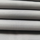 10mm grigi barrano la fibra del carbonio del poliestere 1% del tessuto di cotone del poliestere del peso massimo ESD 65%