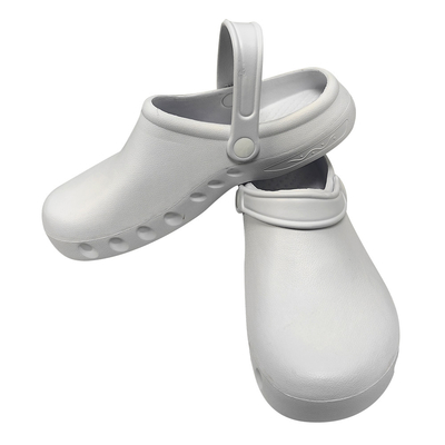Locale senza polvere sterile EVA Slipper Non Slip di dimensione differente bianca