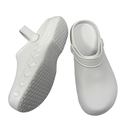 Locale senza polvere sterile EVA Slipper Non Slip di dimensione differente bianca