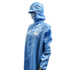 Cappotto del laboratorio del grembiule della banda ESD del locale senza polvere 5mm costruito nella borsa di stoccaggio