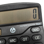Anti calcolatore statico di ESD del calcolatore di 12 cifre dell'ufficio senza polvere nero del locale senza polvere