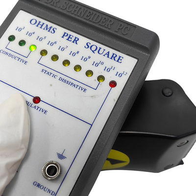 Dispenser di nastro antistatico ESD da tavolo per apparecchiature per ufficio in plastica nera ABS