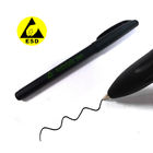 ufficio nero antistatico del locale senza polvere di Pen With Antistatic Logo For del gel di 0.5mm ESD