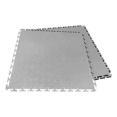 Piastrelle per pavimenti in vinile in PVC conduttive per l'industria e per le camere pulite Piastrelle per pavimenti interlacciate rimovibili