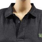 Lavori di sicurezza in camera pulita Indossare T-shirt in cotone in fibra di carbonio ESD antistatico