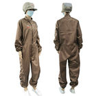 Uniforme di lavoro antistatiche, coperture ESD sicure per abbigliamento in camera pulita