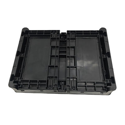 400*300*220MM scatola pieghevole antistatica nera scatola di plastica pieghevole scatola di plastica