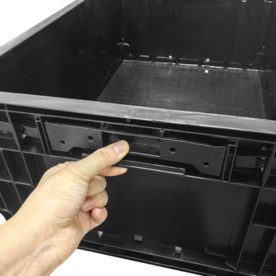 Componenti elettronici pieghevoli Box contenitore Box antistatico Box bin pallet Plastic PCB Box di stoccaggio ESD