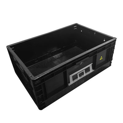 Componenti elettronici pieghevoli Box contenitore Box antistatico Box bin pallet Plastic PCB Box di stoccaggio ESD
