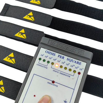 ESD Strap IC antistatico di nylon Strap antistatico inverso a guinzaglio Prodotto elettronico confezionato