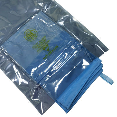 Absorbente elevato Riutilizzabile Lavabile Lint Free Cleanroom Wiper Microfiber Tissu Cleanroom ESD Tappeti per laboratorio