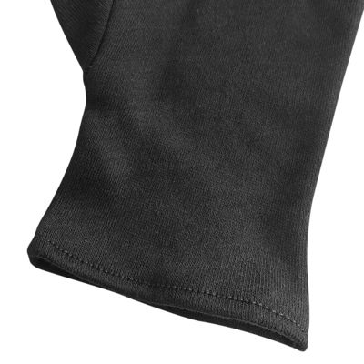 Guanti neri 100% cotone Cerimonia Guanti idratanti idratanti assorbitori Uniforme