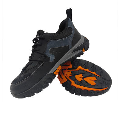 Scarpe da ginnastica da uomo resistenti agli urti e resistenti agli urti, per lavori industriali e edili, con dispositivi di sicurezza per gli orelli in acciaio