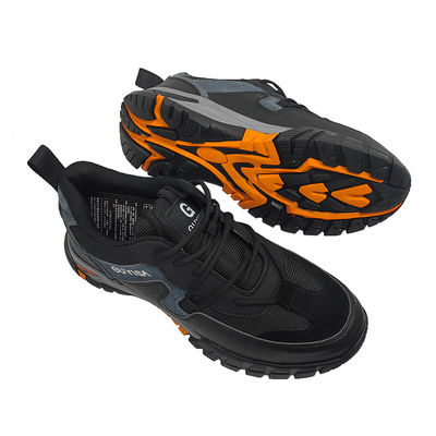 Scarpe da ginnastica da uomo resistenti agli urti e resistenti agli urti, per lavori industriali e edili, con dispositivi di sicurezza per gli orelli in acciaio