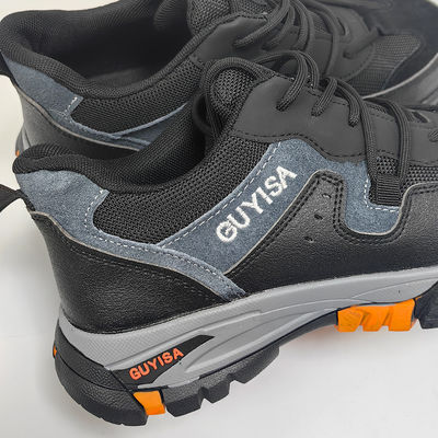 Scarpe da ginnastica da uomo resistenti agli urti e resistenti agli urti, per lavori industriali e edili, con dispositivi di sicurezza per gli orelli in acciaio
