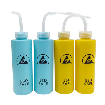500 ml ESD Bottiglia di lavaggio antistatica Tipo di compressione in plastica Dispenser di alcol Dispenser di colla antistatica per l'area sicura ESD