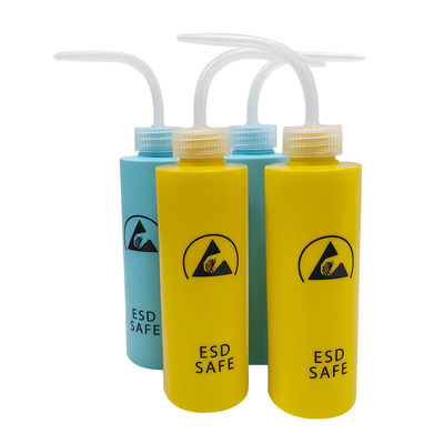 500 ml Area di sicurezza antistatica ESD Bottiglia antistatica per lavaggio Dispensatore di alcol Solvente antistatico di alcol HDPE