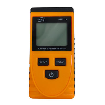 GM3110 Tester di resistenza superficiale Detettore elettrostatico di resistenza all'isolamento portatile ad alta precisione