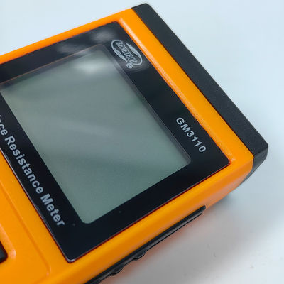 GM3110 Tester di resistenza superficiale Detettore elettrostatico di resistenza all'isolamento portatile ad alta precisione