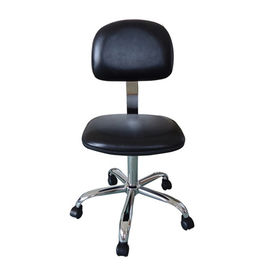 Sedie ergonomiche dell'unità di elaborazione di anti altezza regolabile statica di cuoio comoda ESD della sedia