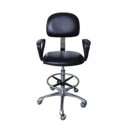 Sedie ergonomiche dell'unità di elaborazione di anti altezza regolabile statica di cuoio comoda ESD della sedia