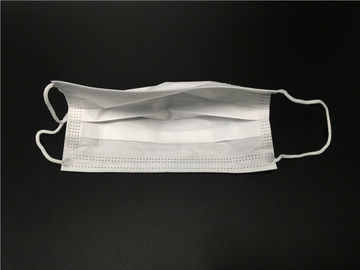 Maschera di protezione non tessuta eliminabile dei materiali di consumo medici del locale senza polvere Earloop 17.5x9.5 cm