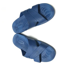Tipo trasversale logo bianco nero blu dell'anti pantofola statica di ESD di colore w/ESD del materiale dello SPU