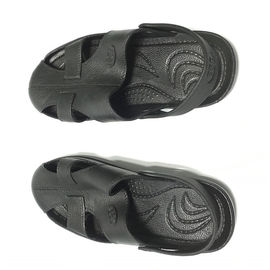 Tomaia sicura dello SPU di Toe Protected Blue Black White del sandalo delle scarpe che tende a dissipare statiche