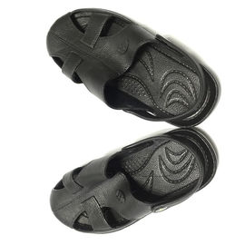 Tomaia sicura dello SPU di Toe Protected Blue Black White del sandalo delle scarpe che tende a dissipare statiche