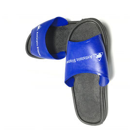 Le scarpe di sicurezza economiche della pantofola lavabile ESD del PVC colorano la sogliola superiore blu di W/Black