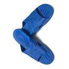Tipo trasversale colore della pantofola di ESD del materiale dello SPU delle scarpe di sicurezza di ESD blu per il locale senza polvere