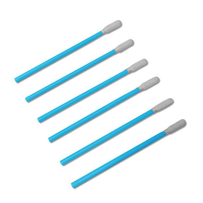PS743 Spazio di pulizia Swab per la stanza pulita Stick PP Maniglia Poliestere Punta Swab per la stanza pulita industriale