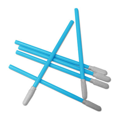 PS743 Spazio di pulizia Swab per la stanza pulita Stick PP Maniglia Poliestere Punta Swab per la stanza pulita industriale