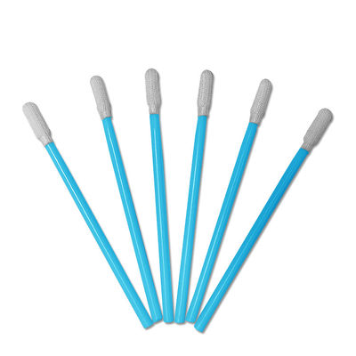 PS743 Spazio di pulizia Swab per la stanza pulita Stick PP Maniglia Poliestere Punta Swab per la stanza pulita industriale
