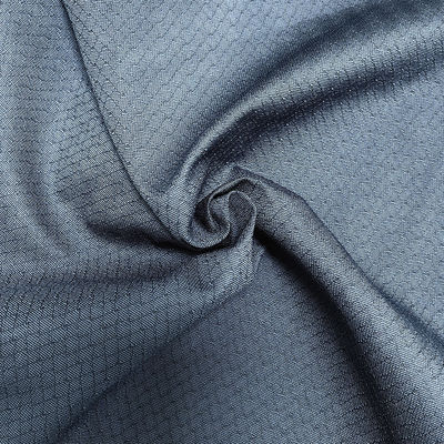 Tessuto antistatico a maglia blu di 6 mm per cappotto e polo ESD