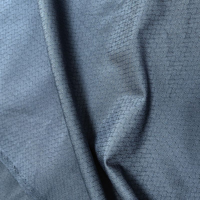 Tessuto antistatico a maglia blu di 6 mm per cappotto e polo ESD
