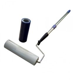 Lunghezze di alluminio di Palo di estensione della maniglia appiccicosa del rullo blu di colore 1.2m/di 1.5m