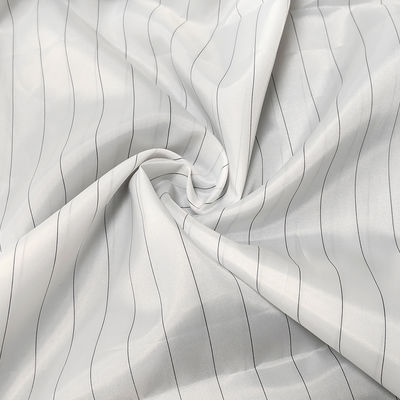 Lab Lint Free Anti-statico 17MM Stripe 99% Poliester + 1% Filamento Conduttore ESD Tessuto antistatico