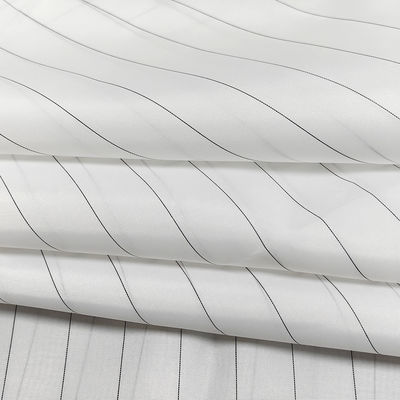 Lab Lint Free Anti-statico 17MM Stripe 99% Poliester + 1% Filamento Conduttore ESD Tessuto antistatico