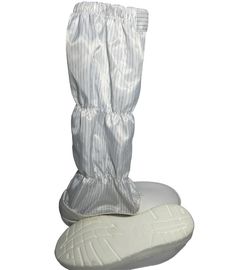 La sicurezza superiore di cuoio del PVC ESD calza la sogliola comoda dell'unità di elaborazione della manica della banda di 5mm