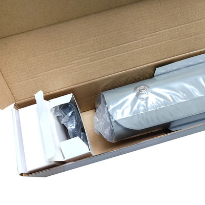 Matto antistatico in PVC grigio con pulsante per l'area antistatica